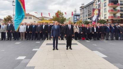Kaymakamlık ve Belediye Çelengiyle Çan'da 102 Yıllık Gurur!