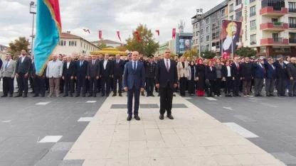 Kaymakamlık ve Belediye Çelengiyle Çan'da 102 Yıllık Gurur!