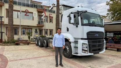 Küçükkuyu Belediyesi filosuna yeni çöp transfer aracı kazandırdı