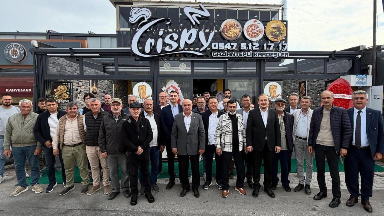 Lapseki’de “Crispy” iş yeri açılışı