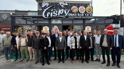 Lapseki’de “Crispy” iş yeri açılışı