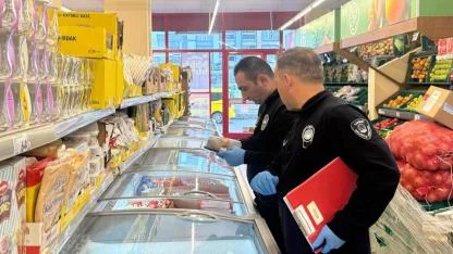 Lapseki’de zincir marketlere denetim