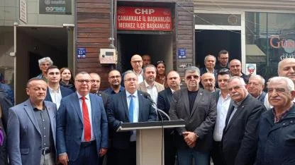 Levent Gürbüz: "Yeniden Cumhuriyet Halk Partisi'nin Çanakkale İl Başkanlığı'na adayım"