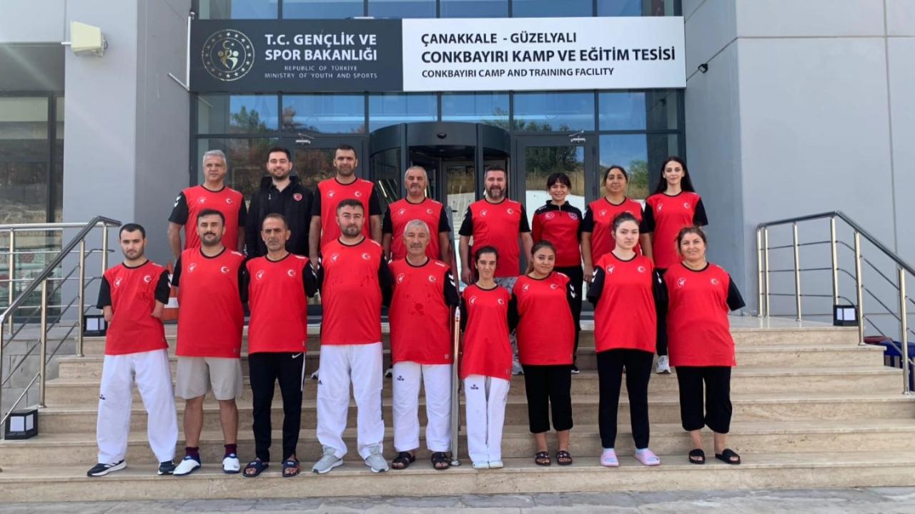 Para Taekwondo Milli Takımı Çanakkale’de Hazırlanıyor