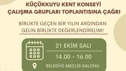 Küçükkuyu Kent Konseyi’nden yıl değerlendirme toplantısı