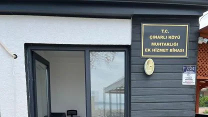 Çınarlı Köyü Muhtarlığı ek hizmet binası açıldı