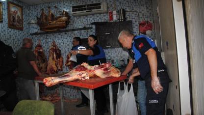 Şanlıurfa’da Gıda Skandalı! 1 ton bozuk et ele geçirildi
