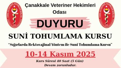 Suni Tohumlama Kursu başvuruları başladı