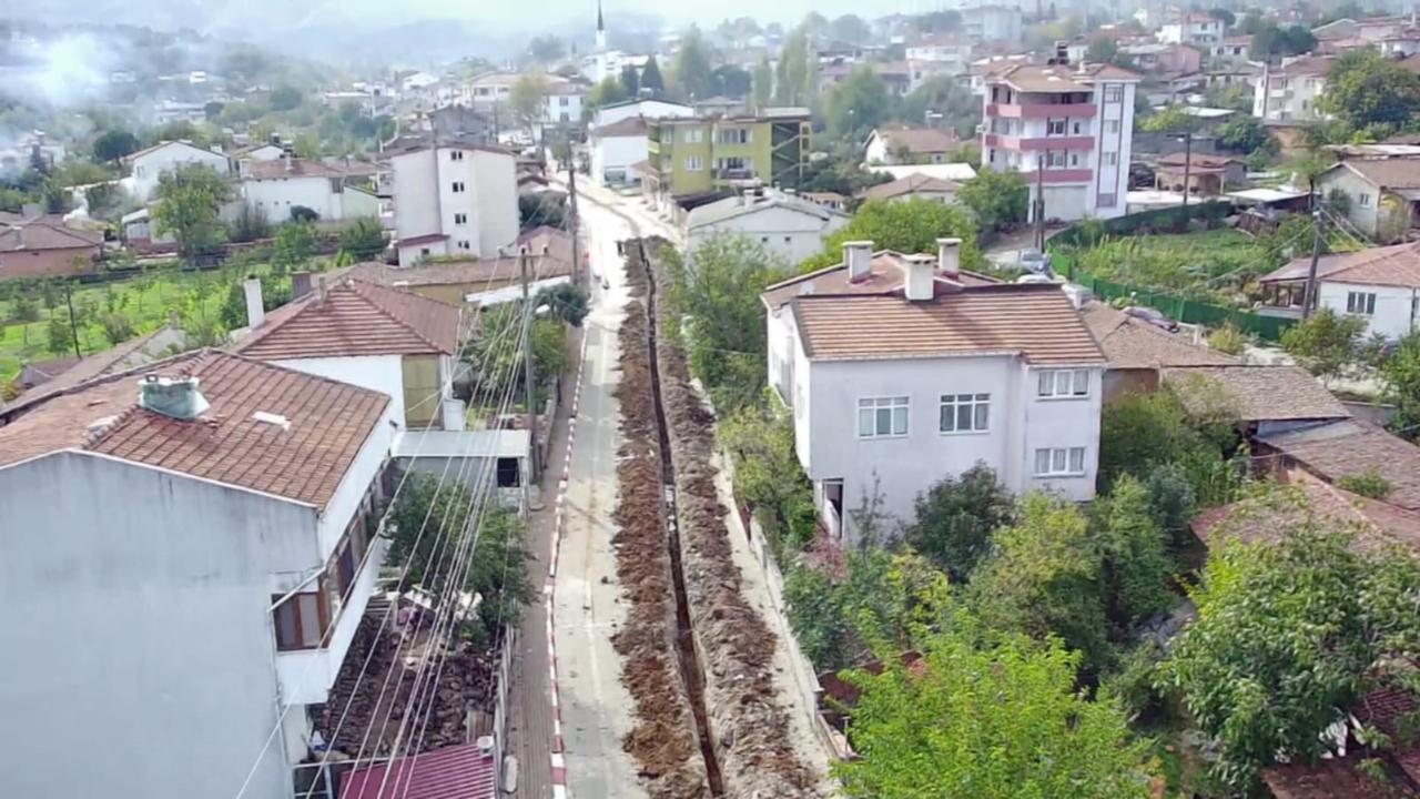 Terialan’da doğalgaz çalışmaları sürüyor