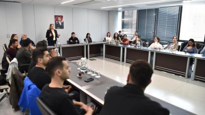 Tıp Fakültesi öğrencilerine sıfır atık eğitimi