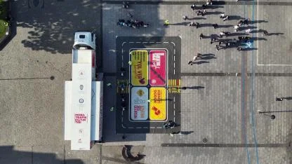 Trafik Tırı Çanakkale'de! Öğrenciler Eğlenerek Öğrendi