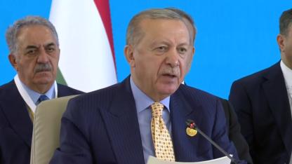 Cumhurbaşkanı Erdoğan Türk Devletleri Teşkilatı  Zirvesinde