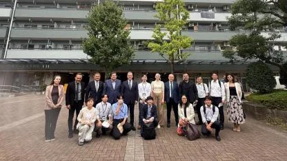Türk heyetinden Japonya’da deprem dayanıklılığı incelemesi