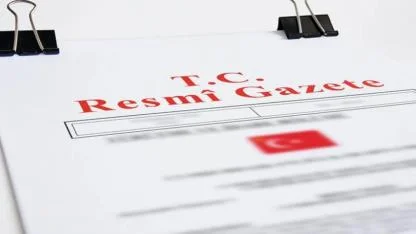 08 Kasım 2025 Tarihli ve 33071 Sayılı Resmî Gazete