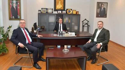 Arslan ve Yüksel'den Deniz'e Kritik Ziyaret: Borsa ve Belediyeler Omuz Omuza