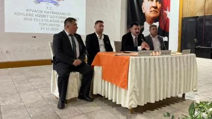 Ayvacık Köyleri İçin Kritik Toplantı: 2026'da Köylere Hangi Yeni Projeler Geliyor?