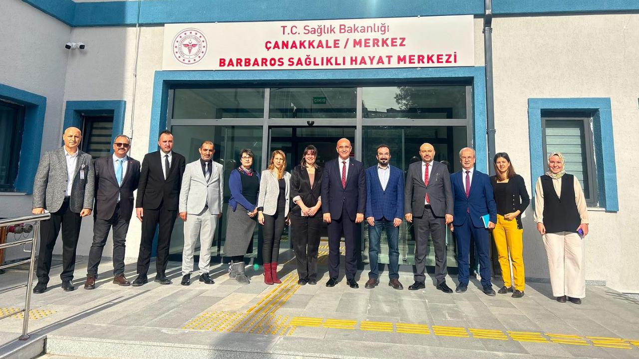 Barbaros Sağlıklı Hayat Merkezi&#039;nin Faaliyetleri Masada! ÇOMÜ ve İl Sağlık Müdürlüğü Neden Bir Araya Geldi?
