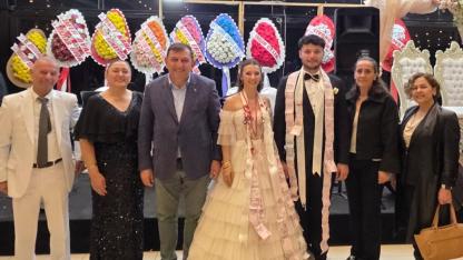 Başkan Atalay, Asena ve Baran Caner çiftinin nikâhını kıydı