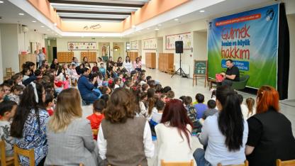 Başkan Erkek’ten miniklerle Dünya Çocuk Hakları Günü buluşması