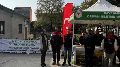 Bayramiç'te Yeşil Vatan için El Ele çağrısı