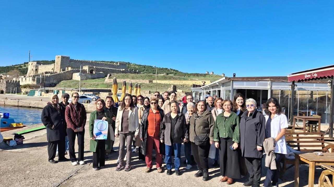 Bozcaada diyabet için yürüdü