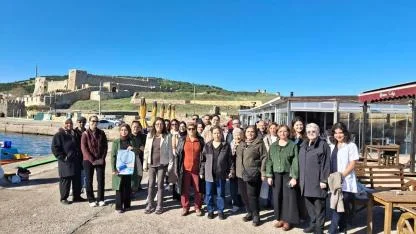 Bozcaada diyabet için yürüdü