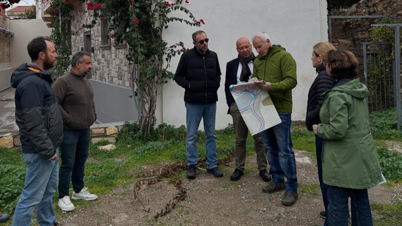 Bozcaada’da Koruma Amaçlı İmar Planı’nın 1. etap çalışmaları sürüyor