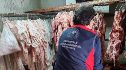 Çanakkale'de 'Gizli Et Fabrikası' Baskını! 5 Tondan Fazla Ürüne El Konulup Mühürlendi