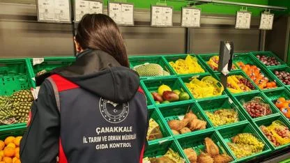 Çanakkale’de güvenilir gıda için denetimler aralıksız sürüyor
