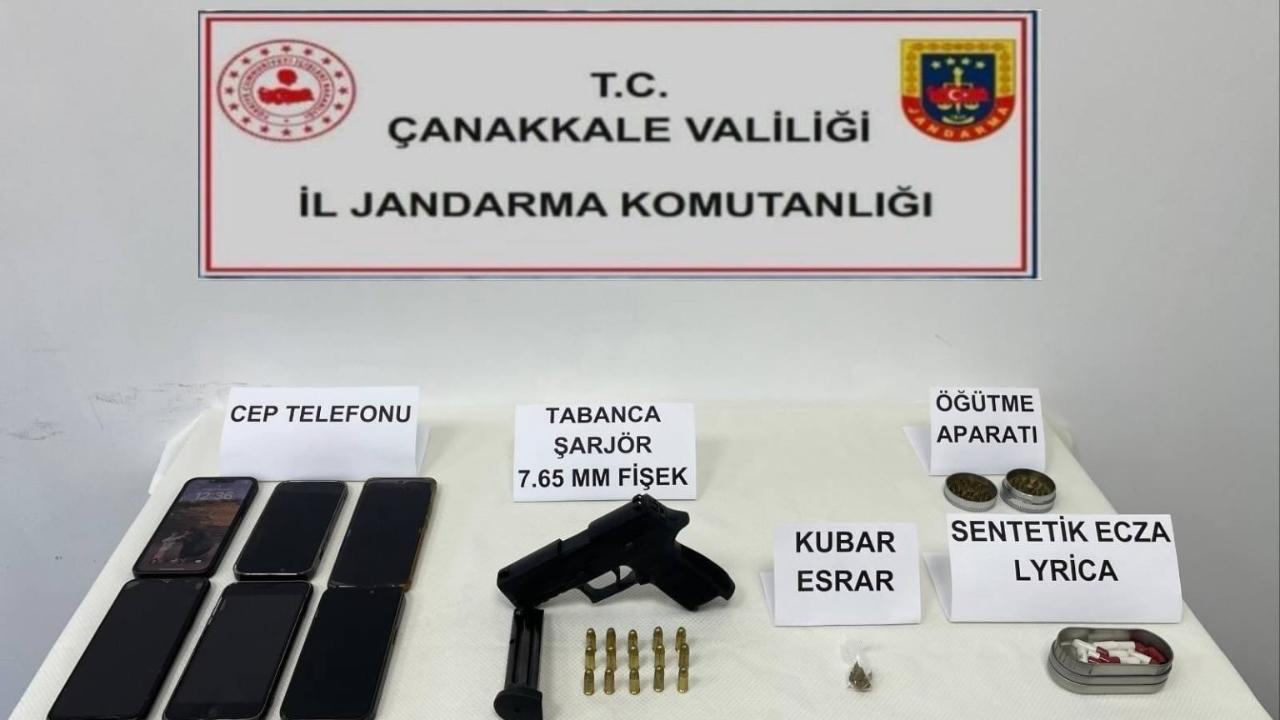 Çanakkale&#039;de uyuşturucu operasyonu: 17 gözaltı