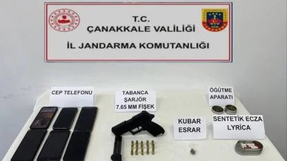 Çanakkale'de uyuşturucu operasyonu: 17 gözaltı