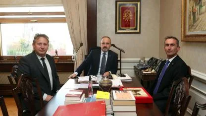 Çanakkale’nin Gözbebeği Değerleri Masada: Bülent Turan, Turist Rehberleri Heyetini Kabul Etti!