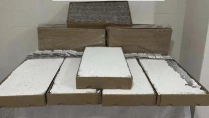 Çan'da büyük kaçakçılık operasyonu: 120 bin adet dolu makaron ele geçirildi