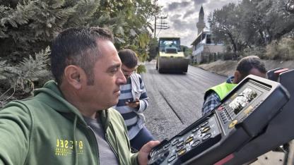 Çınarlı Köyü Yolu Artık Daha Kaliteli! BSK Asfalt Dökülüyor!