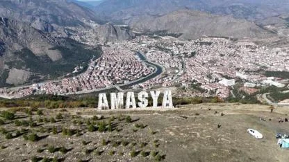 Dağın zirvesine yazıldı: Hollywood değil ‘Amasya'