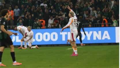 Galatasaray, ligde bu sezon ilk kez yenildi