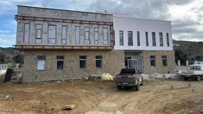 Gökçeada Güvenlik Kalesine Kavuşuyor! Yeni Emniyet Amirliği Binası İnşaatında %80 Tamamlanma!