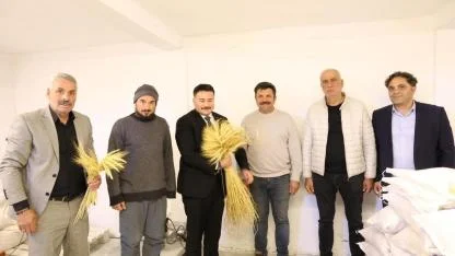 Gökçeada Kaymakamı Osman Acar’dan genç çiftçilere destek ziyareti