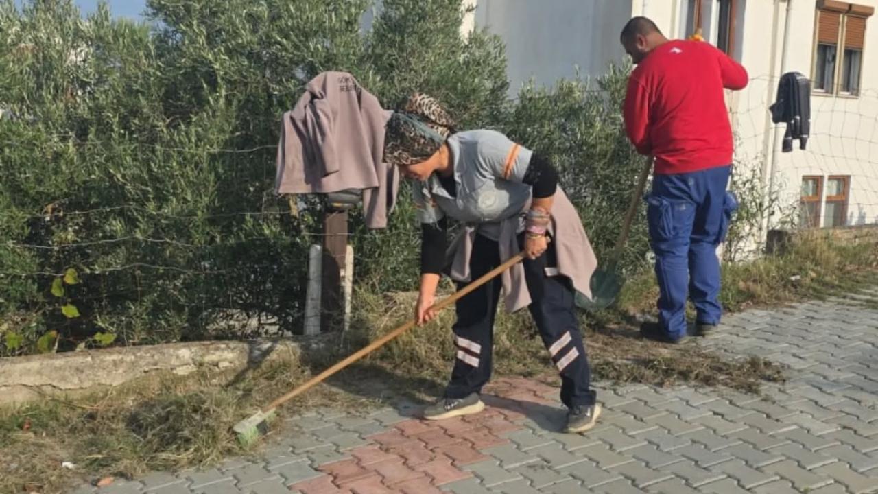 Gökçeada&#039;da yollar temizlendi