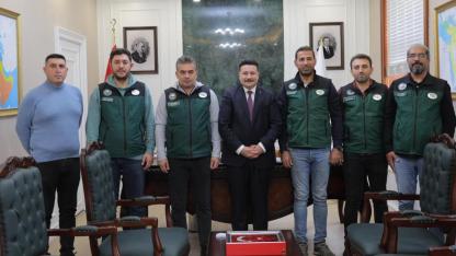 Kaymakam Acar, DSİ Bölge Müdürü Olcay Çubukçu’yu Ağırladı: Kritik Su Projeleri Gündemdeydi