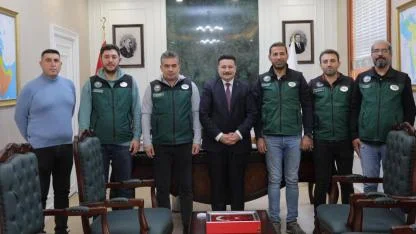 Kaymakam Acar, DSİ Bölge Müdürü Olcay Çubukçu’yu Ağırladı: Kritik Su Projeleri Gündemdeydi