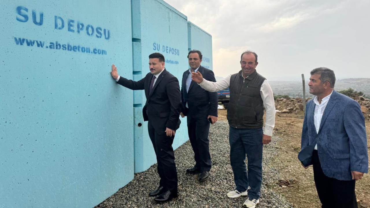 Kaymakam Acar İnceledi: Şirinköy&#039;e 100 Tonluk Dev Su Deposu!