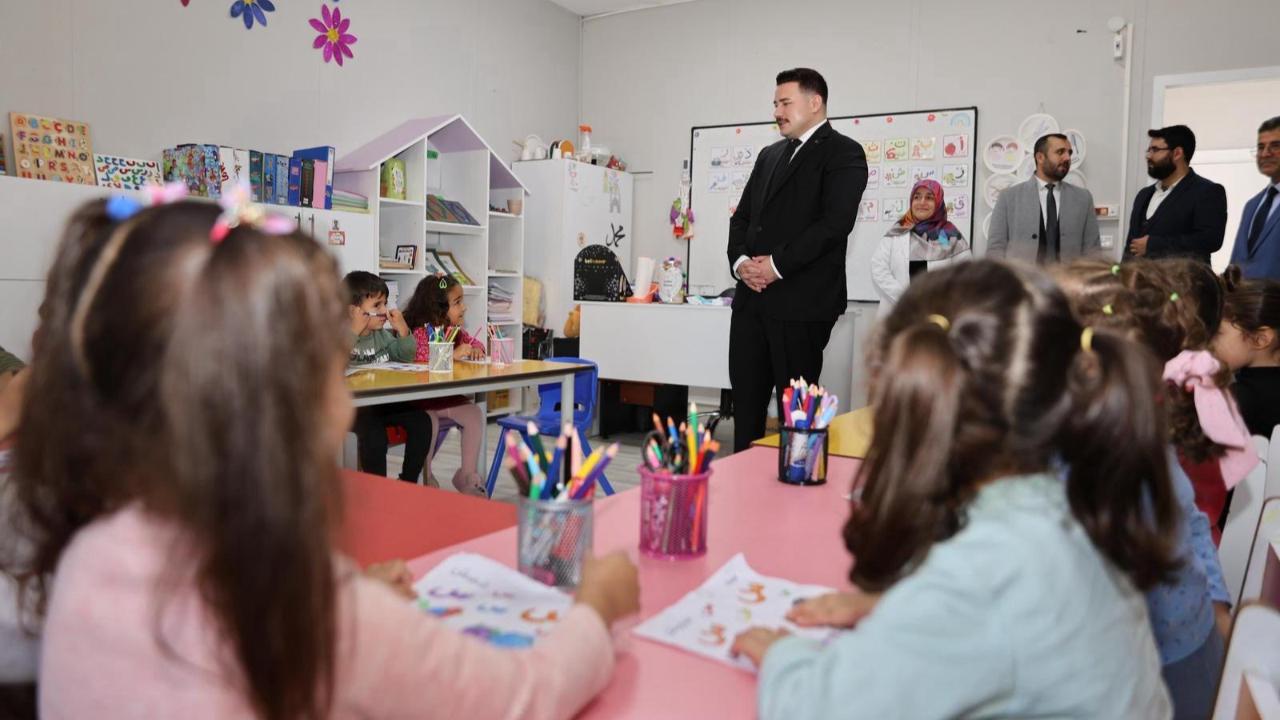 Kaymakam Osman Acar 4-6 Yaş Kur&#039;an Kursu&#039;nda! Değerler Eğitimine Tam Destek Sözü