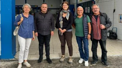 Küçükkuyu Kent Konseyi’nden TARİŞ Müdürü Ümit Karagöz’e ziyaret