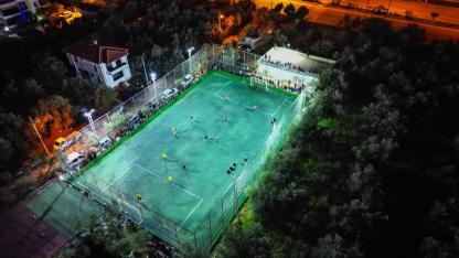 Küçükkuyu’da 1. Geleneksel Cumhuriyet Futbol Turnuvası renkli görüntülere sahne oldu