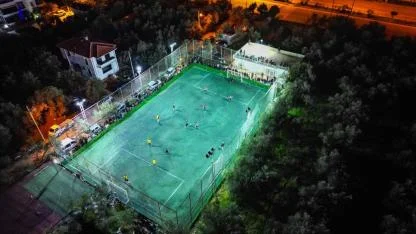 Küçükkuyu’da 1. Geleneksel Cumhuriyet Futbol Turnuvası renkli görüntülere sahne oldu