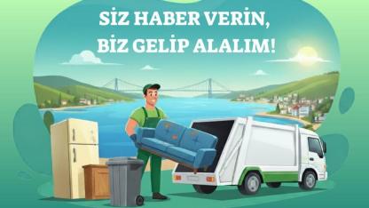 Lapseki'de Yeni Dönem! Temiz Çevre İçin Büyük Atıklar Adresten Alınıyor