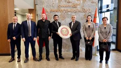 MHP Çanakkale’den Emniyet Müdürü Dağistanlı’ya ‘Hayırlı Olsun’ Ziyareti