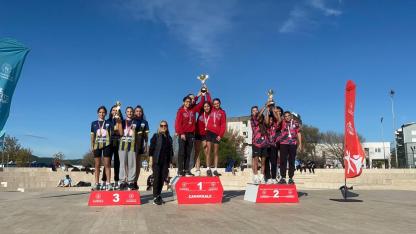 Nefesler Tutuldu! Çanakkale Kros Şampiyonu Belli Oldu: Gazi Ortaokulu Zirveyi Kimseye Bırakmadı!