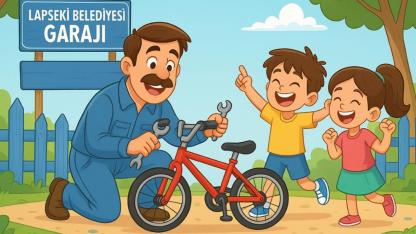 Lapseki Belediyesi'nden bisiklet sahiplerine müjde: Tamir işçiliği ücretsiz!